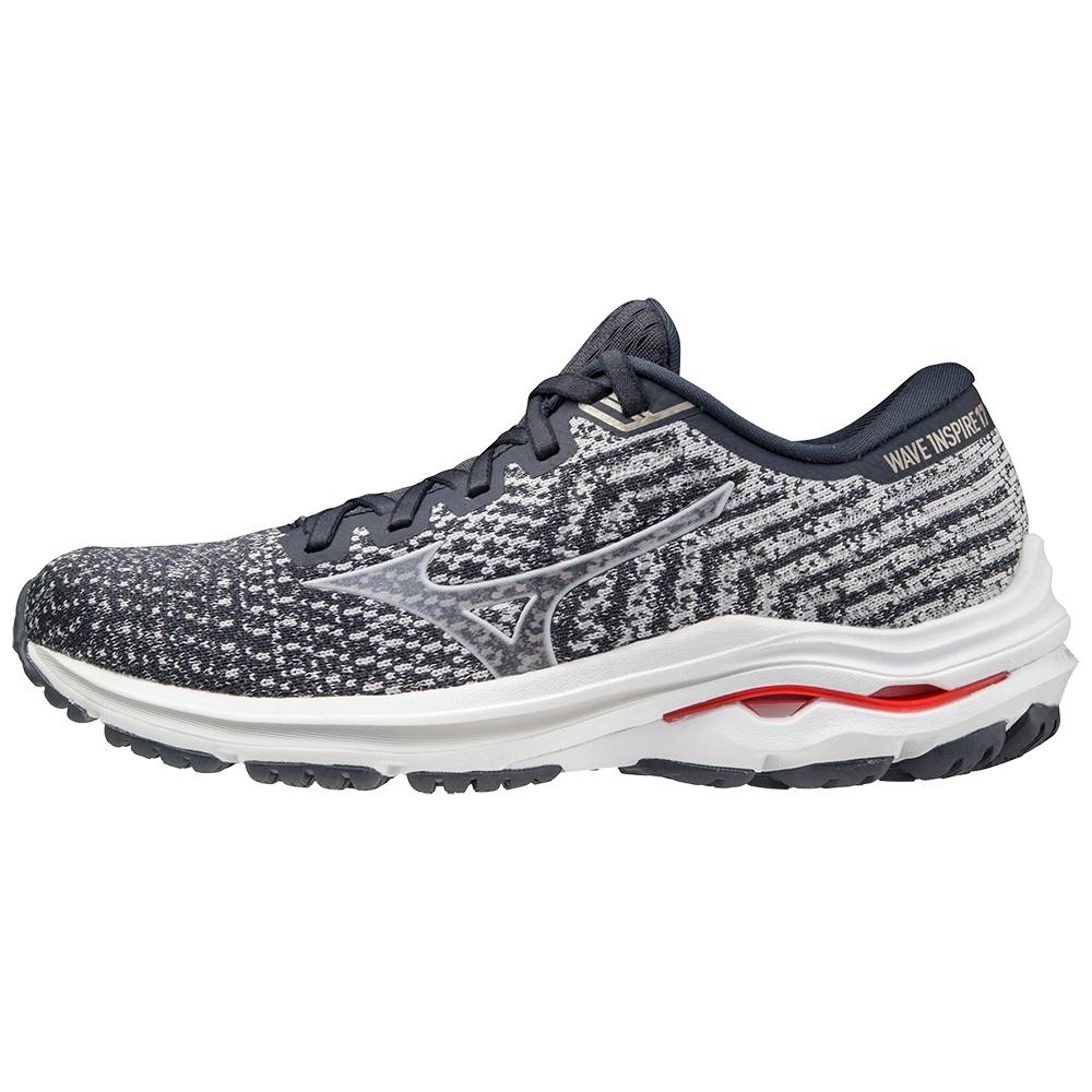 Damske Bezecke Topanky Mizuno Wave Inspire 17 WAVEKNIT D (Wide) Siva Vypredaj CZDQ79814